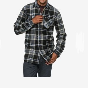 Plaid fleece men's jacket - Anchorage Expedition